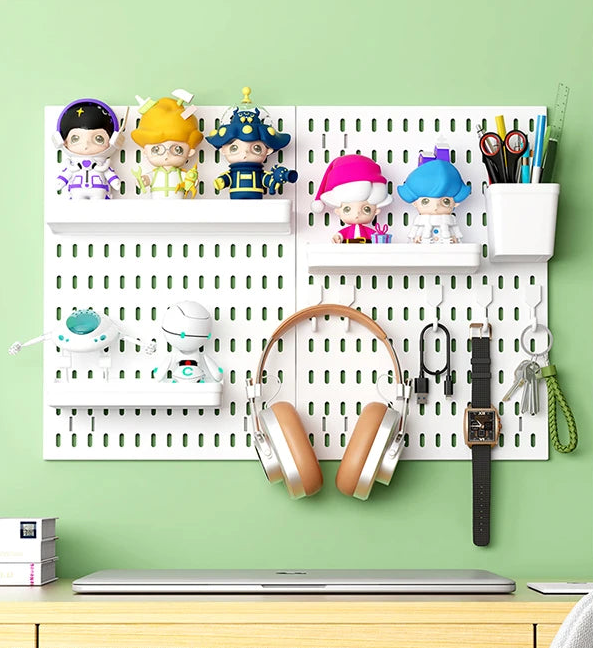 Le Kit d'Organisation Deskwave (Panneau Perforé & Accessoires)