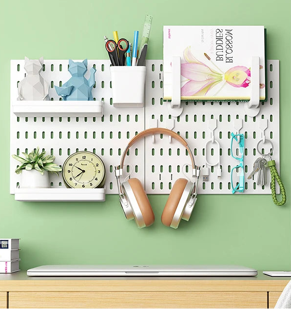 Le Kit d'Organisation Deskwave (Panneau Perforé & Accessoires)