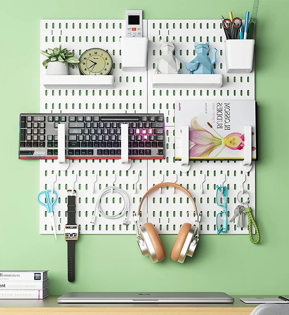 Le Kit d'Organisation Deskwave (Panneau Perforé & Accessoires)
